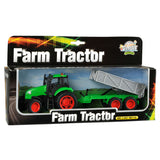 Kids Globe Globe Tractor med trailerlys lyd 1:32