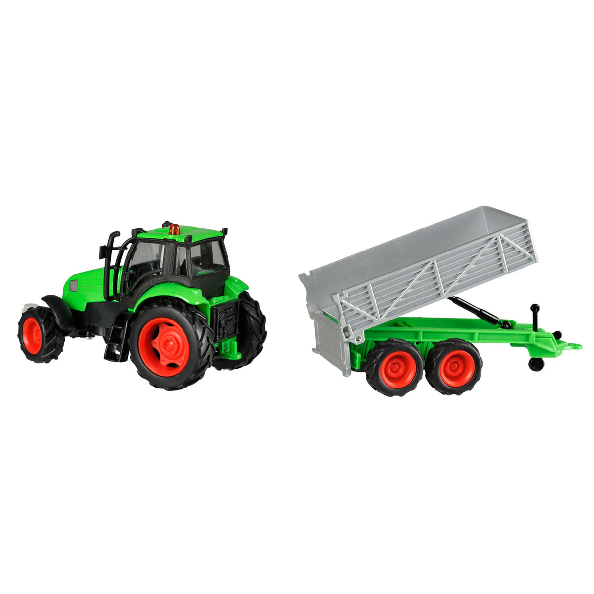 Kids Globe Globe Tractor med trailerlys lyd 1:32