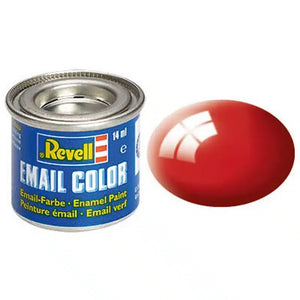 Revell E -postmaling # 31 Fire Red, blank