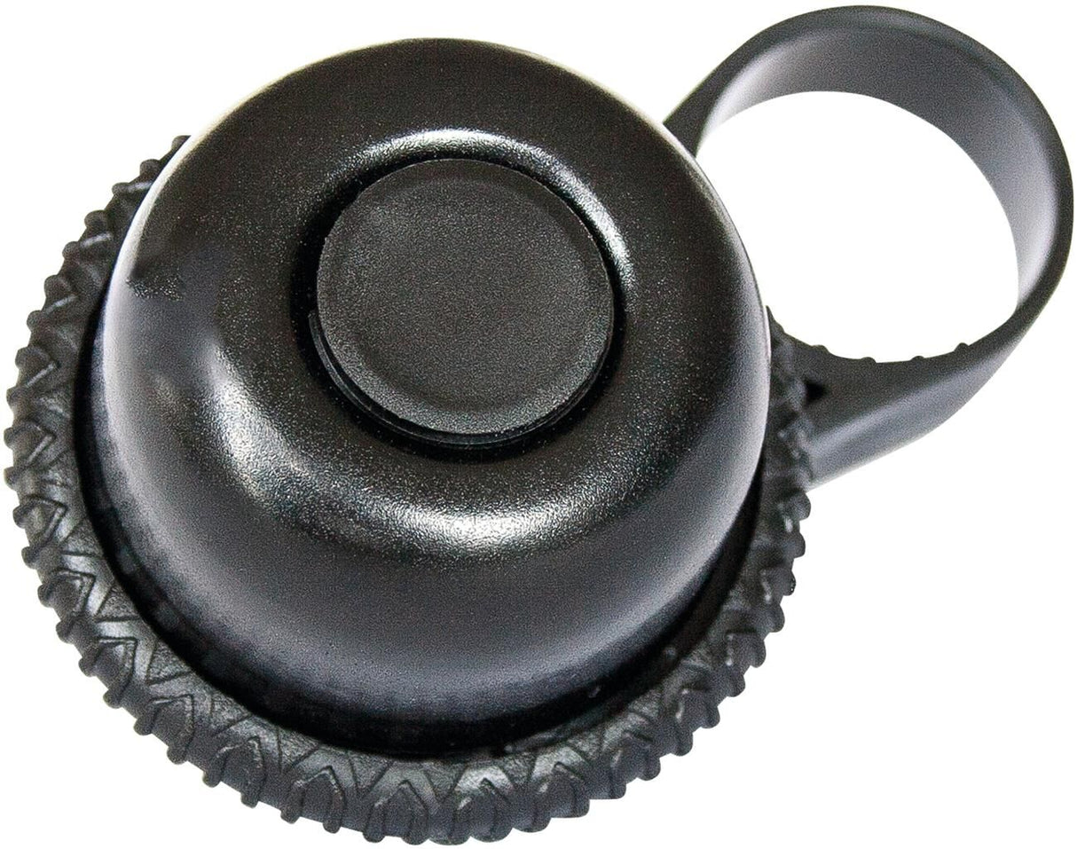 Reich mini-fietsbel swing inside mini bell swing inside alu black