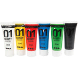 Creativ Company akrylmaling til Kidneren blanke standardfarver, 6x20ml