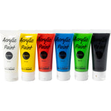 Creativ Company Akrylmaling for Kidneren blanke standardfarger, 6x20ml