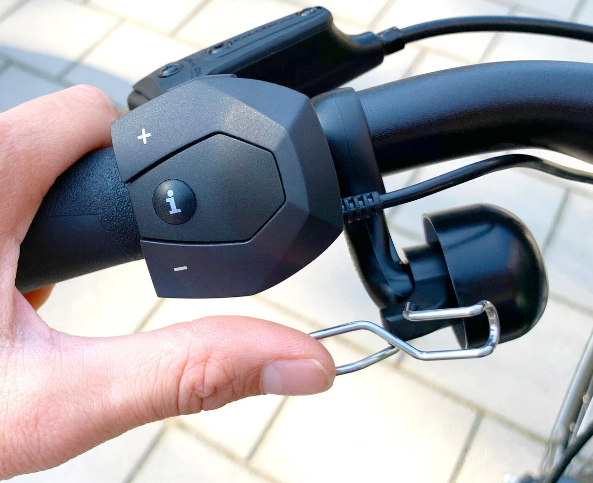 Widek fietsbel e-bike bell e-bike black silver