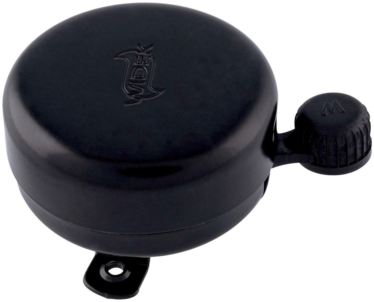 Bicycle bell 55 mm steel black