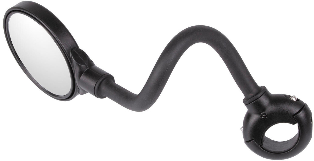 Base de espía de bicicleta M-onda 3d 31.5 cm de vidrio de negro mate