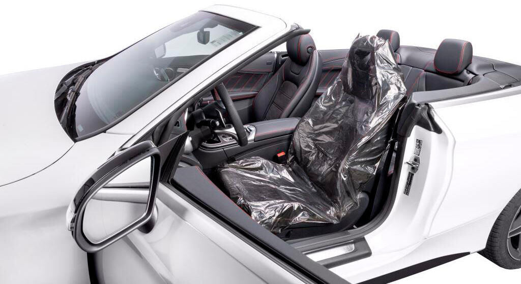 Serwo automotive serwo workshop protection cover premium seat protector premium ca 500 pieces 820x1350mm