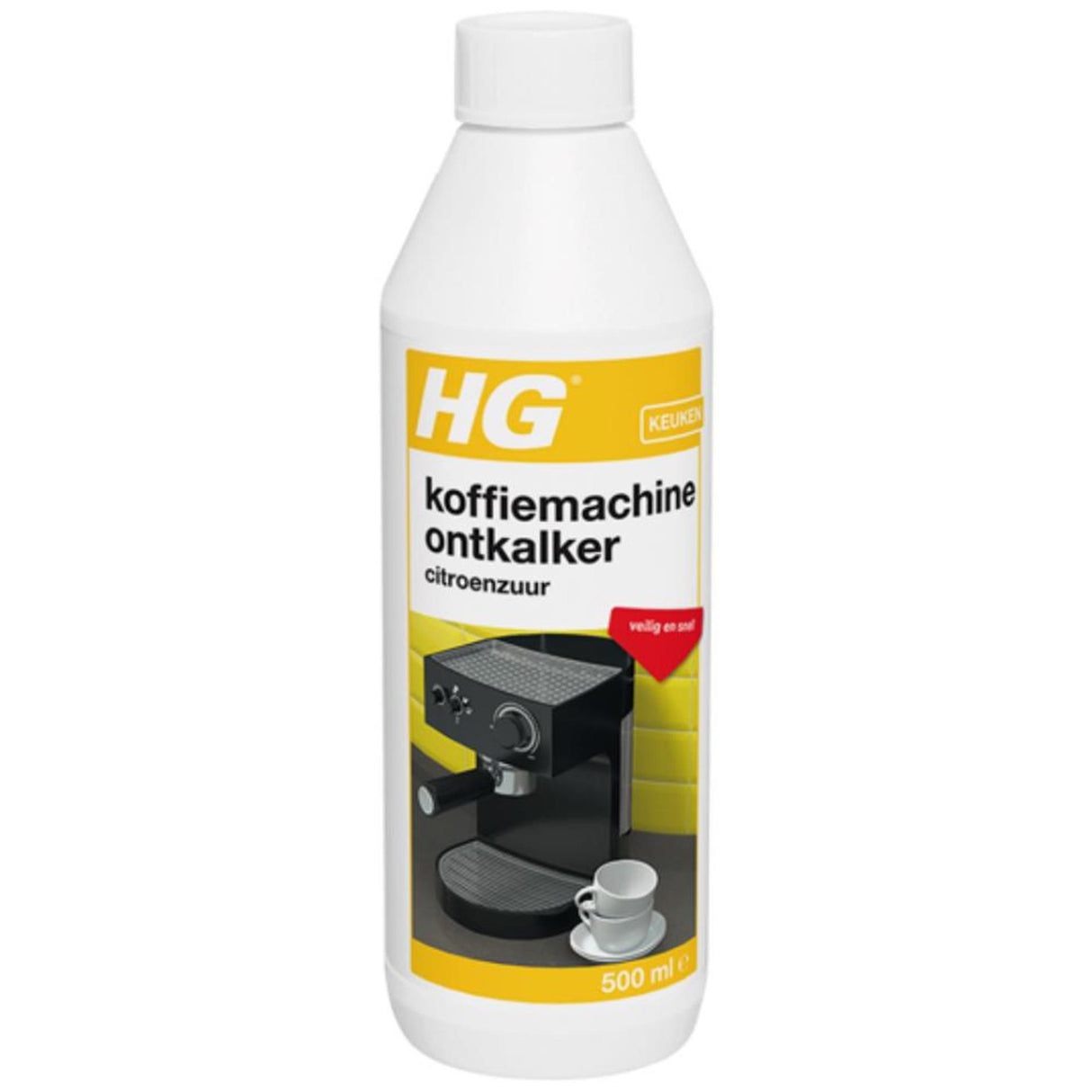 Hg ontkalker voor koffiemachines 500ml
