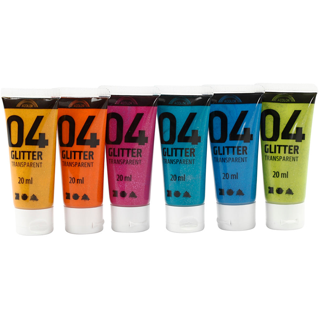 Creativ Company Otroške barve akrilne barve, 6x20ml