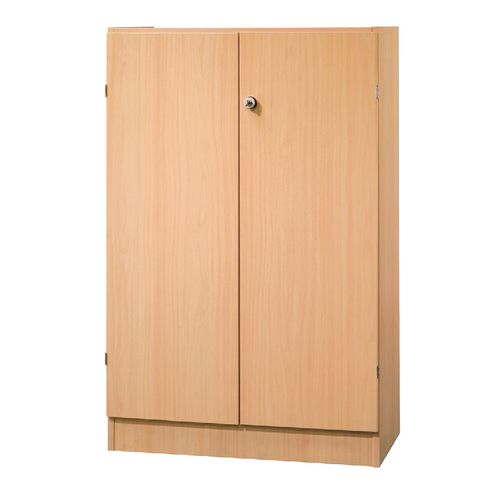 Cabinet Future Niceday 80x42x127cm 2 shelves beech