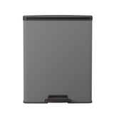 Curver Pedal bin Decobin 65l Rectangle Cool Gray