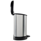 Curver Pedal Bin Decobin Ovaal 15L Silver
