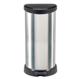 Curver Pedal Bin Decobin Ovaal 40L Prata
