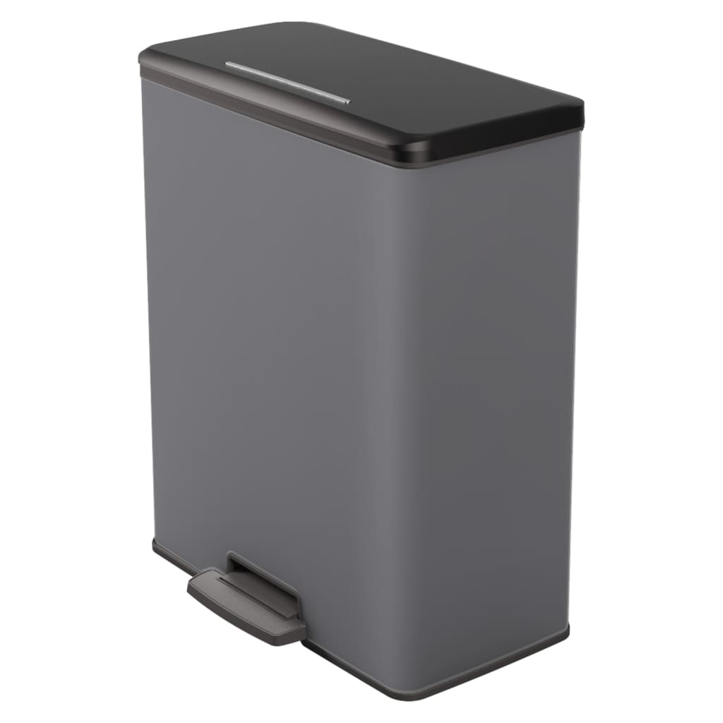Curver Curver Pedal bin Deco Rectangular 65 L Cooling gray