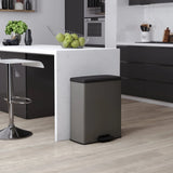 Curver Curver Pedal bin Deco Rectangular 65 L Cooling gray
