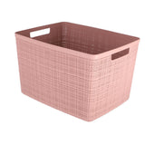 Curver Jute Storage basket L 20L Rose Dawn