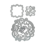 Tonic studios • essentials die set topper flourishing flower