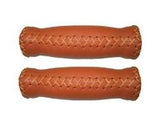 Velo alça de couro de 128 mm marrom - macio, umidade - regulando, amortecimento