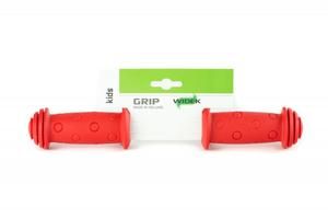 Widk Bicycle Grip Basic Rot - 10 cm (pro Paar)