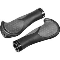 Ergotec handles frisco 2 silicone long black gray long