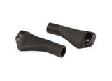 Mirage Bicycle Grips - Ergonomic, Black, 132mm