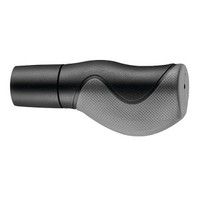 Ergonomická sada rukojeti - 2 komponenty - 130 130 mm - černá šedá - s špičkou - lišta - konec čepice