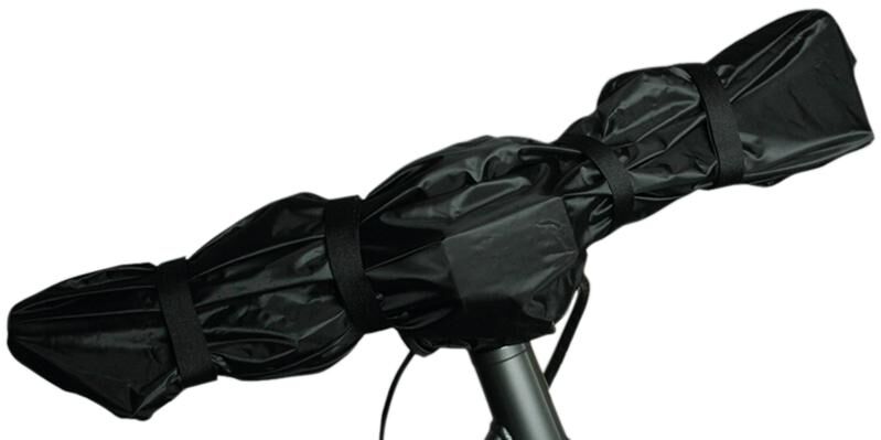 Haberland regnslag styrbeskytter. størrelse l, sort