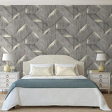 Dutch Wallcovering Wallpaper Onyx Dark gray