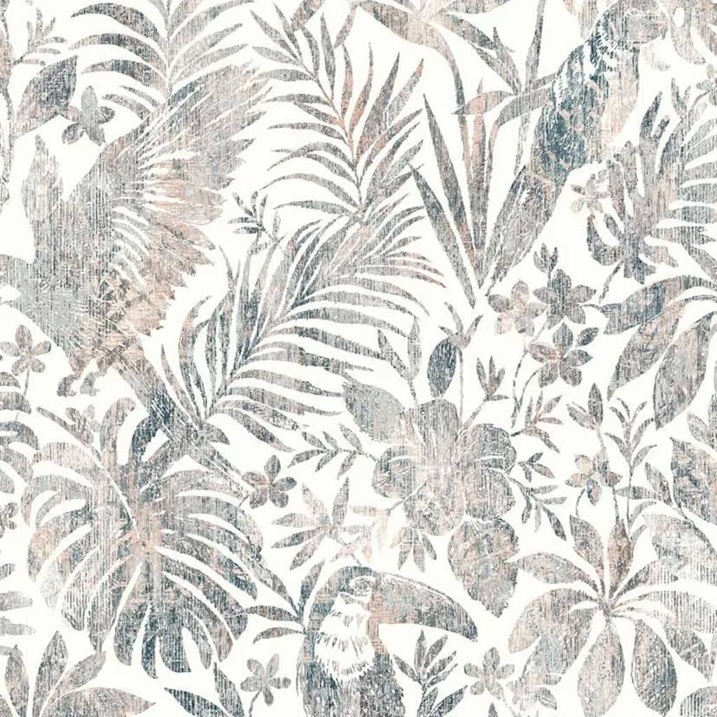 Hollandske Wallcoverings Dutch Wallcoverings tapet Browse og Toekan Beige