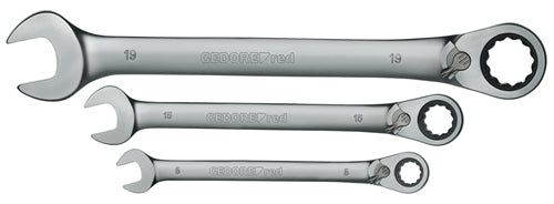Gedore r07205012 | Ring ratchet wrench set | 8-19 mm | 12-piece - 3300873