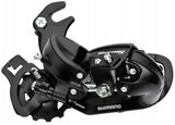 Tourney TY300 Achter derailleur 6 7-speed with hook black
