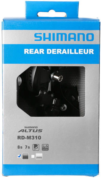 Shimano Altus Rd-M310 SGS 7 8 Speed ​​Black