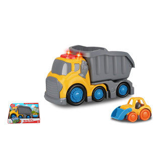 Camion à benne basculante Kiddygo avec lumière et son 19,5 cm