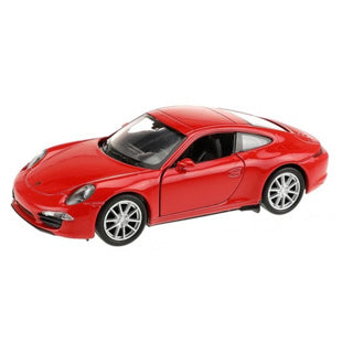Welly car that Cast Porsche 911 Carrera S 4 assorti