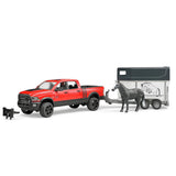 Bruder Auto Dodge Ram med hästvagn