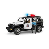 Bruder Auto Jeep Police Wrangler Rubicon Unlimited Light and Sound