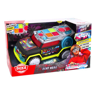 Dickie toys beat hero dj car