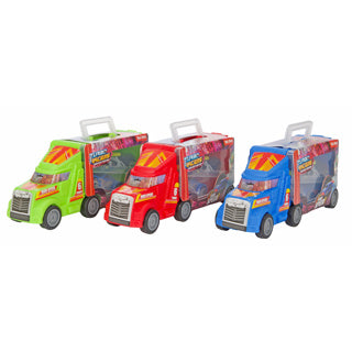TOI-TOYS TURBO Racer Camion mat Racing Autoen, 3DLG.