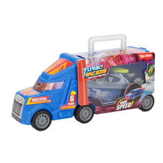 TOI-TOYS TURBO Racer Camion mat Racing Autoen, 3DLG.