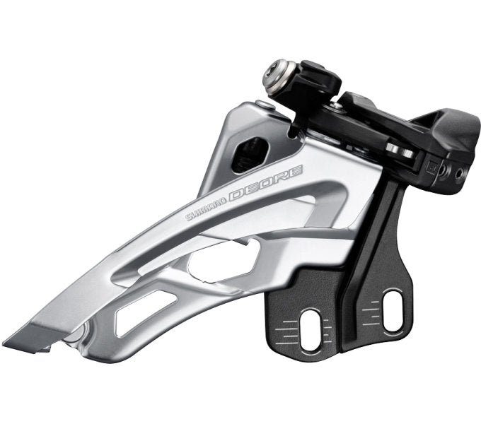 Shimano Voorkerailleur 3 x 10-speed Deore FC-M6000 Side Swing Direct Assembly Low 40-42T Black