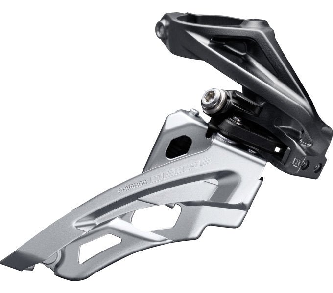 Shimano Voorkerailleur 3 x 10-speed Deore FC-M6000 Side Swing High clamp 40-42T Black
