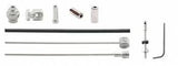 Cable set Elvedes drum brake 1.70m 2.35m stainless steel black