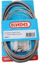Set di cavi freno 1700 2350 mm in acciaio inossidabile grigio