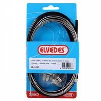 ELVEDES ROLLERBRAKE CABLE KIT BR-IM85 81 55 45 1700 mm 2250 mm nerezová ocel černá (na mapě)