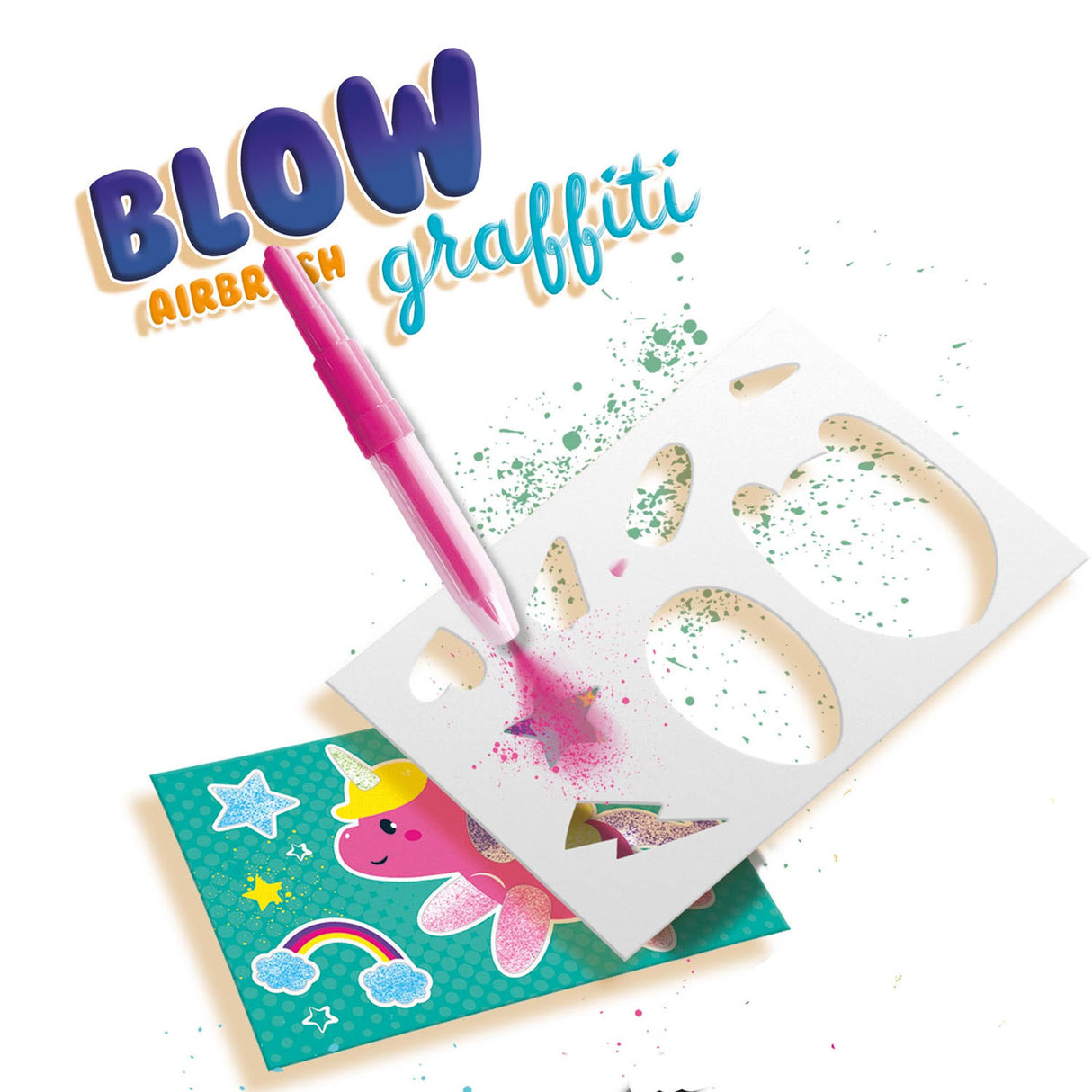 Ses blow airbrush graffiti