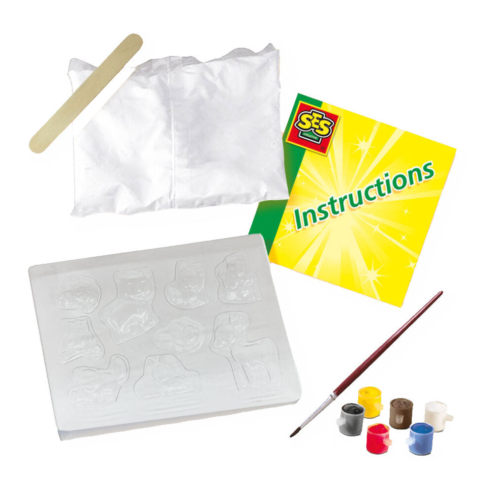 Ses gieten e pintura - animais florestais