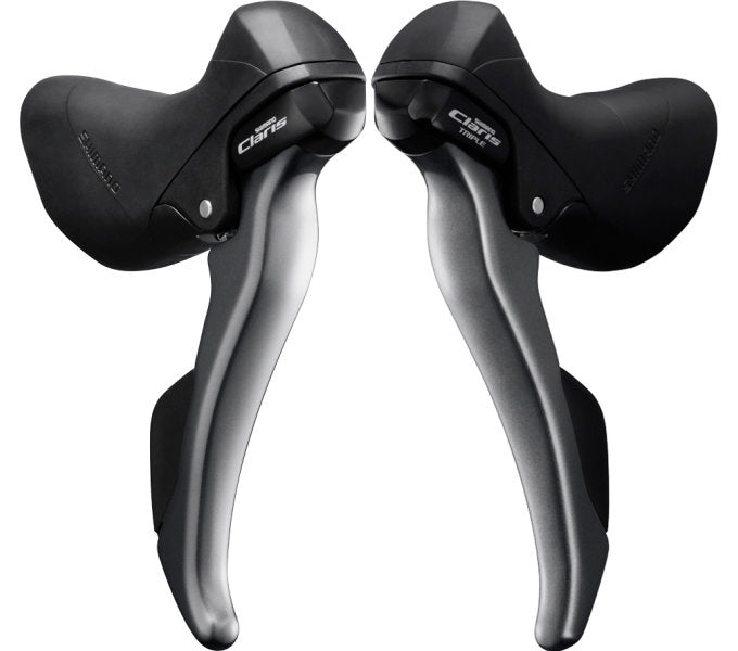 Shimano Versteller-Hhendelset 3 x 8 Speed ​​Claris St-R2000 Gray Black
