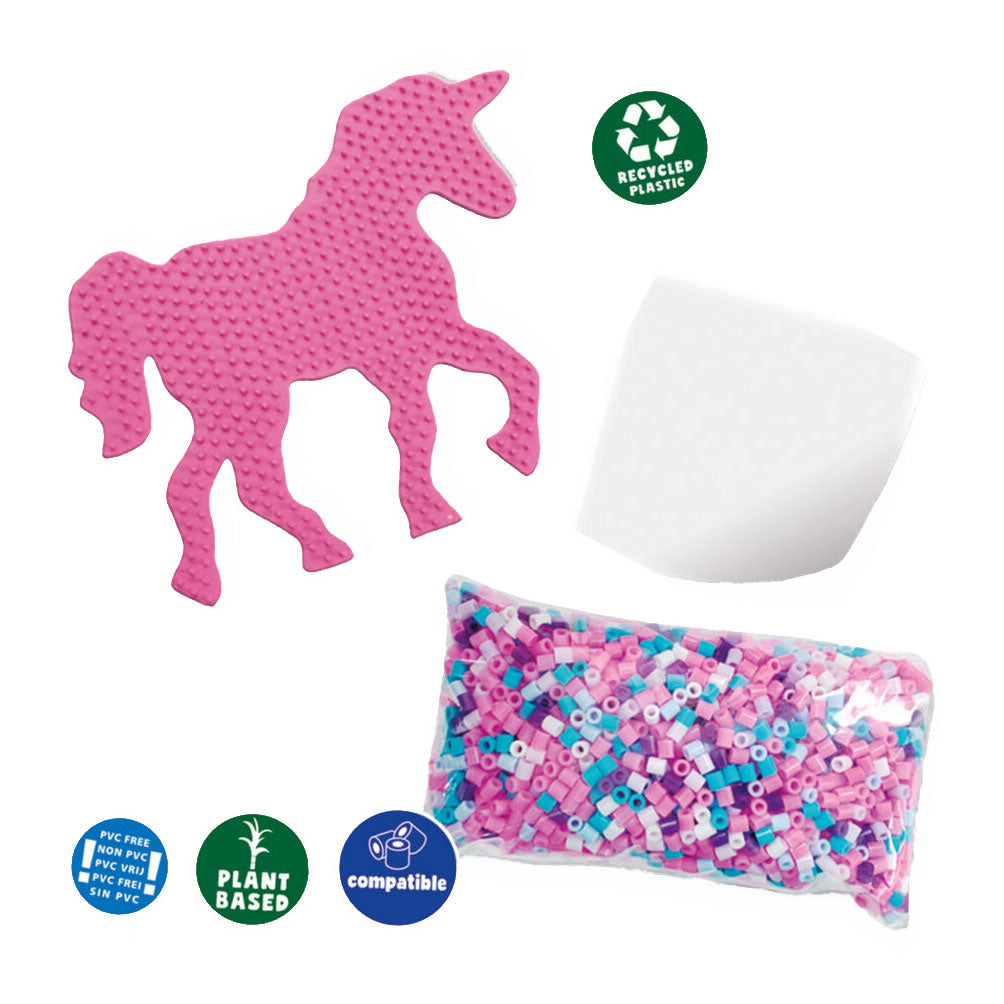 SES Green Beedz - String korálková sada Unicorn
