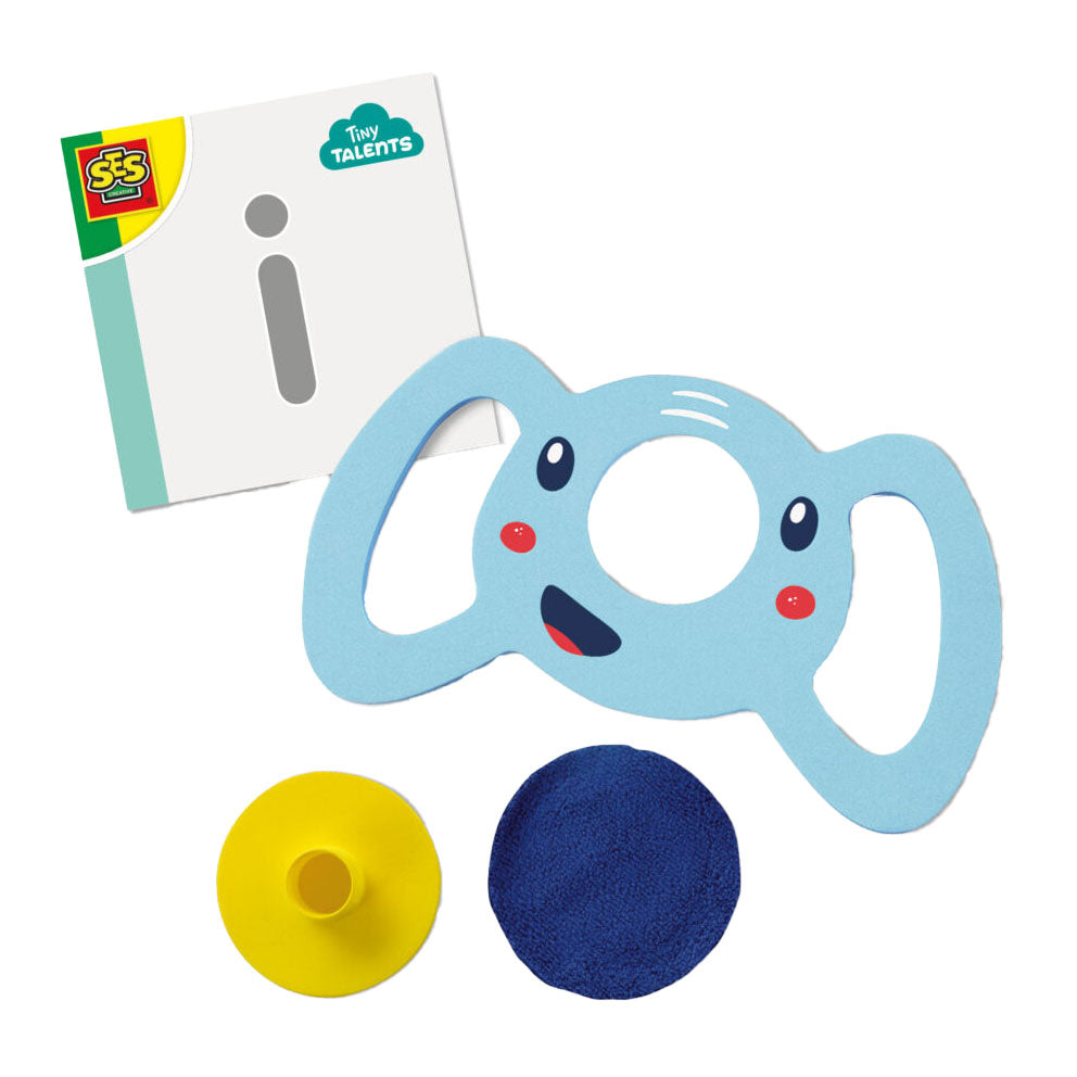 Ses kleng Talenter Bubble Schaum Elefant am Bad
