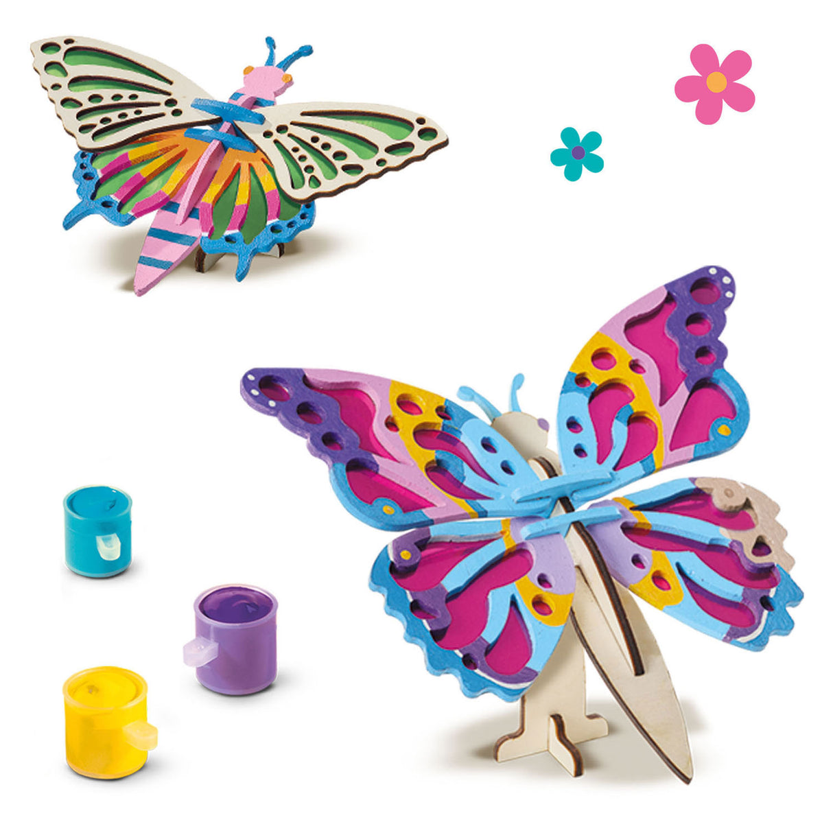 SES Wooden Butterflies Decorate - Inspired by Nature