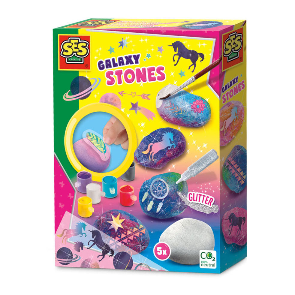 Ses Galaxy Painting Stones